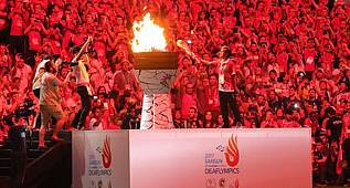 İşitme engelliler olimpiyatları başladı