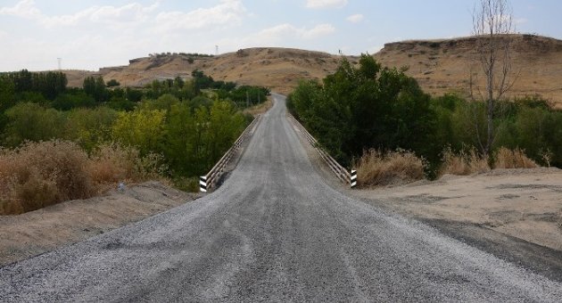 19 Km’lik Grup Yolu Asfaltlandı