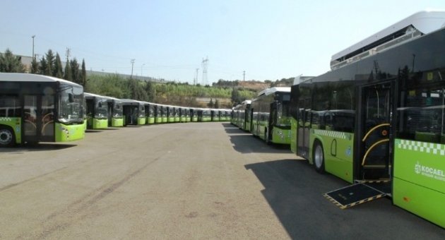 200 Yeni Otobüs Kocaeli Yollarına Çıkıyor
