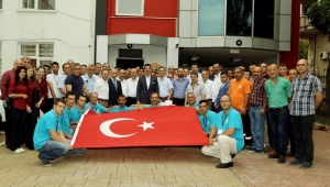 Başkan Tok’tan emektar personelle teşekkür 