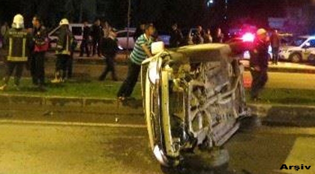 Feci kaza 3 ölü, 2 yaralı