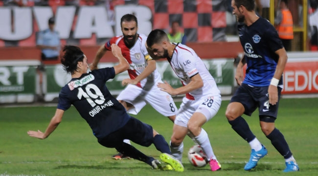 Samsunspor'da golsüz eşitlik
