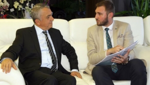 TÜGVA,  Rektör Sait Bilgiç’i ziyaret etti