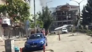 Van'da büyük patlama terör saldırısı