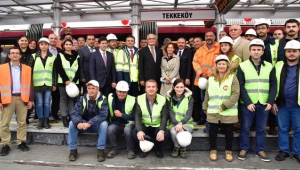 200 milyonluk raylı sistem yatırımı tamamlandı 