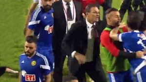 Eskişehirspor Göztepe maçında şok olay 
