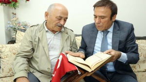 Osman Genç, hacıları ziyaret etti