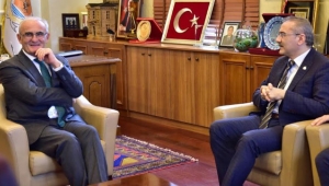 Samsun Baro'su Başkan Yılmaz'ı ziyaret etti