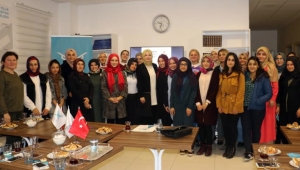 Samsun TÜGVA'da Eğitim'de Manevi Eksen söyleşisi