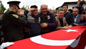 Samsun Vezirköprülü şehidini toprağa verdi 
