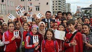 Atakum'da eğitime destek 