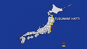 Japonya’da büyük deprem Tsunami uyarısı yapıldı