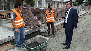 Taşlar birleşiyor ilçe güzelleşiyor