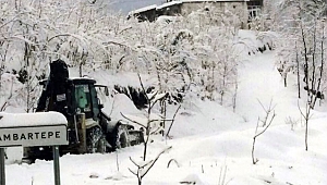 Büyükşehir'de kar mücadelesi