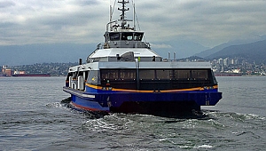 Deniz otobüsünde yangın