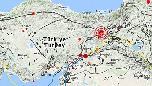 Erzincan'da deprem paniği
