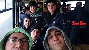 Kayseri'de saldırıya uğrayan askerlerin otobüsteki son fotoğrafları 