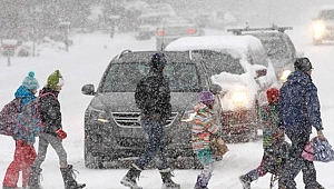 Samsun'da bir günlük kar tatili 