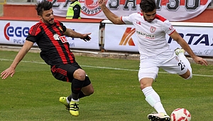 Samsunspor Eskişehirspor'a mağlup oldu 