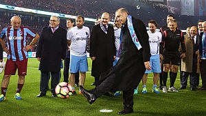 Trabzonspor Şenol Güneş stadını Cumhurbaşkanı açtı