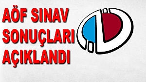 AÖF Sınav sonuçları açıklandı sorgulama anadolu.edu.tr'de