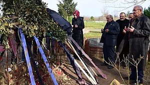  Başkan Yılmaz’dan şehit ailelerine ziyaret