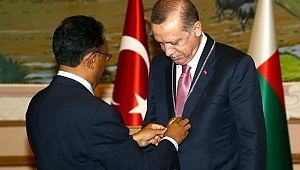  Cumhurbaşkanı Erdoğan’a devlet nişanı 