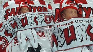 Doğuştan Samsunsporlu bebek