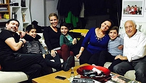 Gülben Ergen Mustafa Erdoğan'la bir arada 