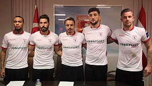 Samsunspor 10 futbolcuyu transfer etti
