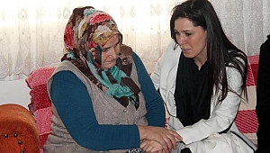 Şehit aileleri unutulmadı 