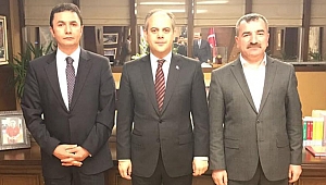 AK Parti Atakum ve Havza başkanlarını Bakan Kılıç ağırladı 