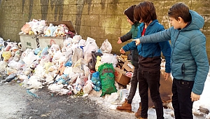 Canik'te çöp yığınları tepki çekti