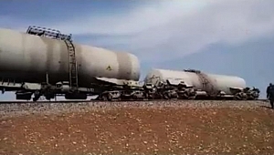 Diyarbakır Sur'da trene bombalı saldırı 