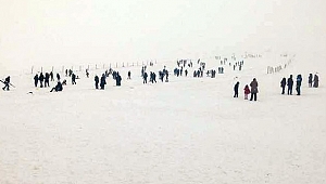 Şanlıurfa'da çoğu çocuk 200 kişi karda mahsur kaldı