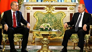 Cumhurbaşkanı Erdoğan ve Putin görüşmesi 