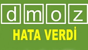 Dmoz sitesi hata verdi girilmiyor