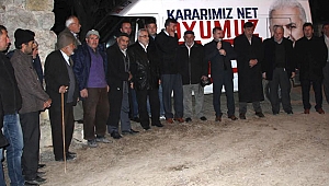 Havza'da referandum çalışmaları