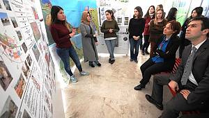 Samsun'u planlayıp sergi açtılar