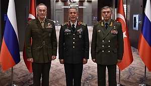 Türkiye, ABD ve Rusya genelkurmay başkanları bir araya geldi 