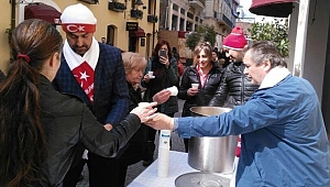 Vatandaşa asker çorbası 