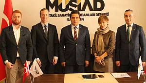 ABD Büyükelçiliği MÜSİAD'ı ziyaret etti