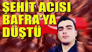 Bafralı asker şehit oldu 