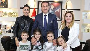 Başkan Tok, minik başkana koltuğunu devretti