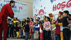 Çocuklar doyasıya eğlendi