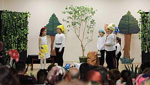 Çocuklardan özel gösteri 