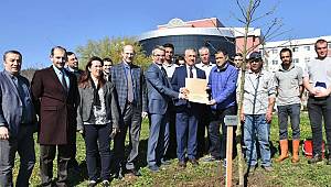 OMÜ’de Fidanlar Toprak ile Buluşuyor