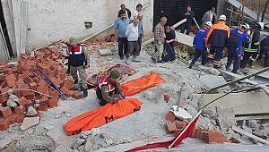 Samsun'da inşaat çöktü 3 kişi öldü