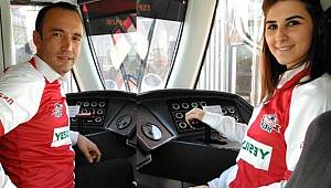 Samsunspor Balıkesir maçı öncesi şehir kırmızı beyaz oldu