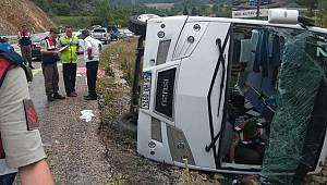 Muğla’da Rus turistler kaza yaptı 